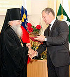 Архиепископ Константин награжден памятной медалью Правительства Российской Федерации «Патриот России»